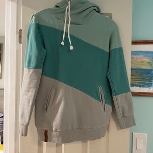 Ampersand hooded sweatshirt